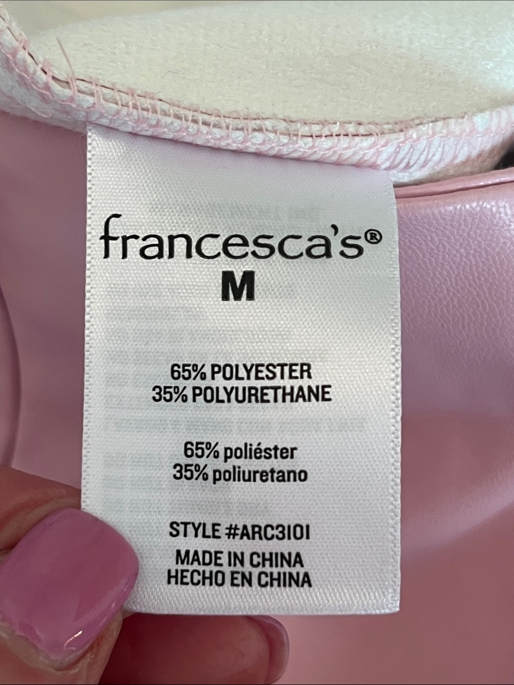 Francesca’s Faux Leather Skort - Picture 9 of 13